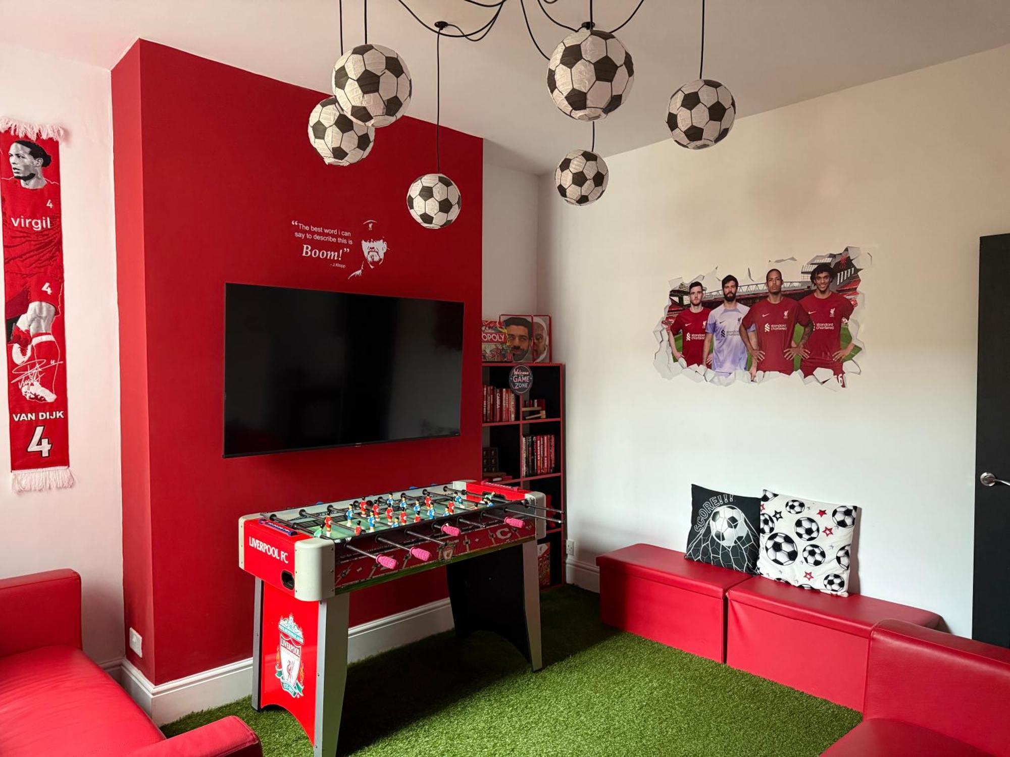 Anfield Abode - Entire Lfc Themed House Villa Liverpool Exterior photo