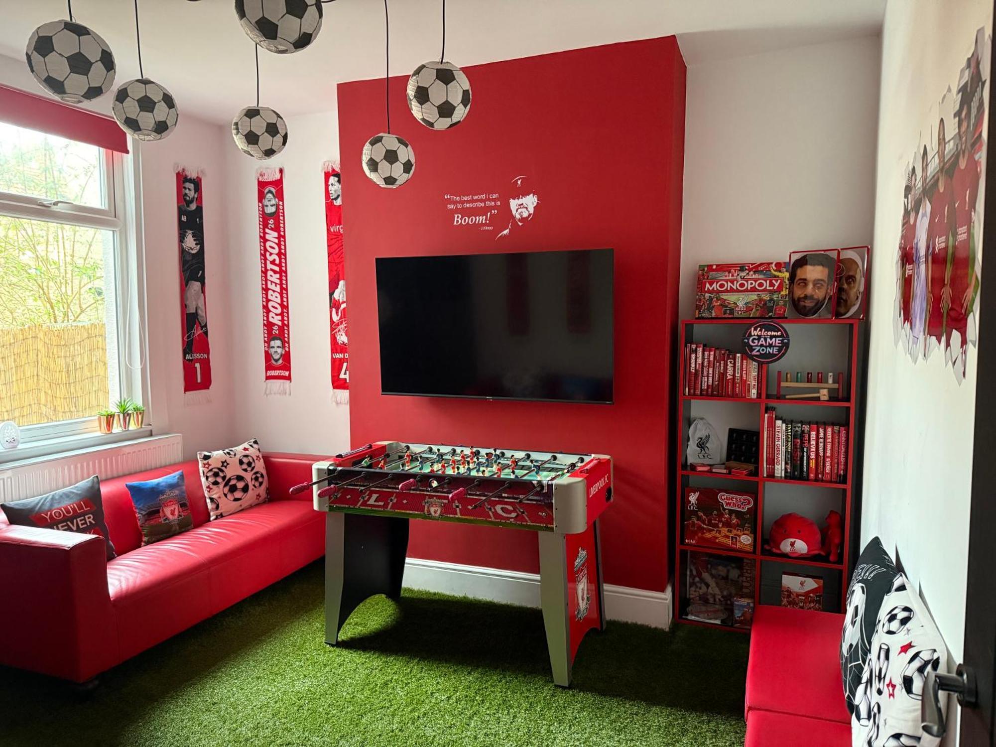 Anfield Abode - Entire Lfc Themed House Villa Liverpool Exterior photo